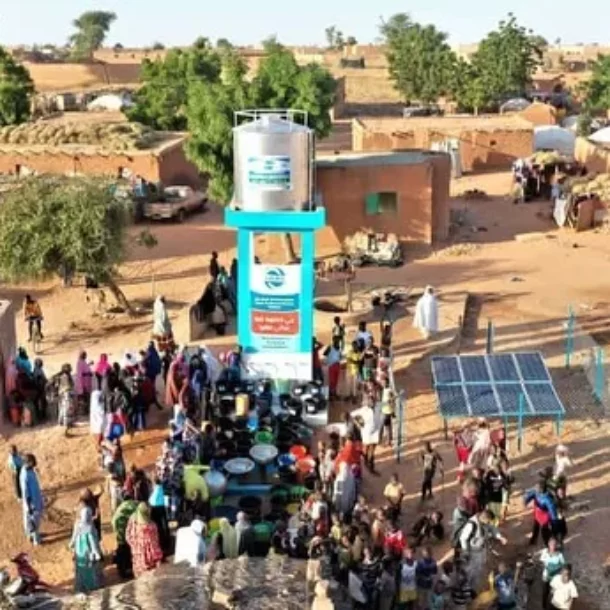 water projects solar powered wells